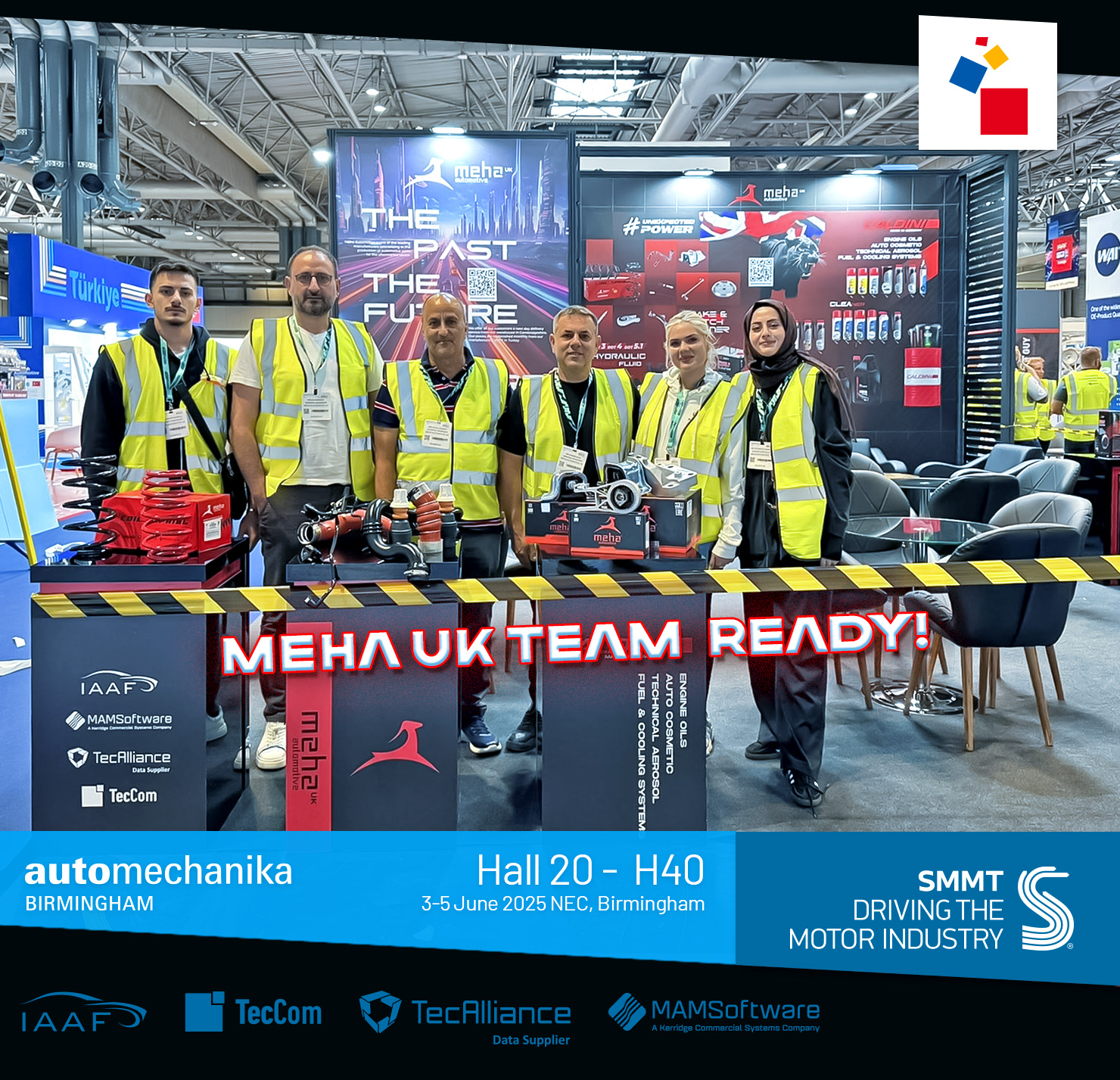Meha UK Team Ready!